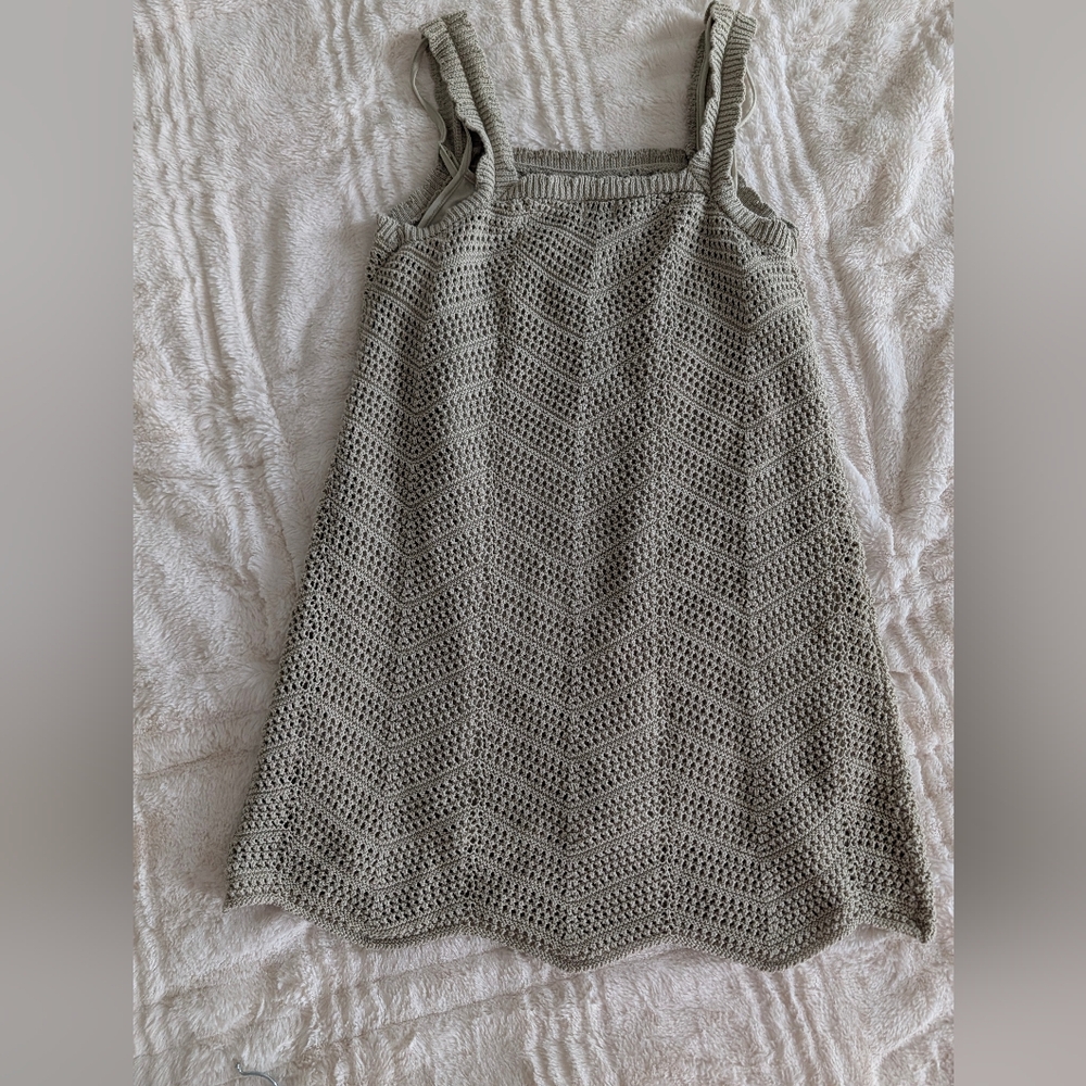 Light Green Knit Dress